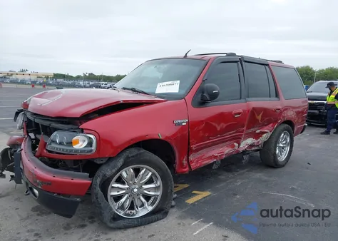 2001 Ford Expedition Xlt из США, поврежденный, VIN 1FMRU15W11LB64156